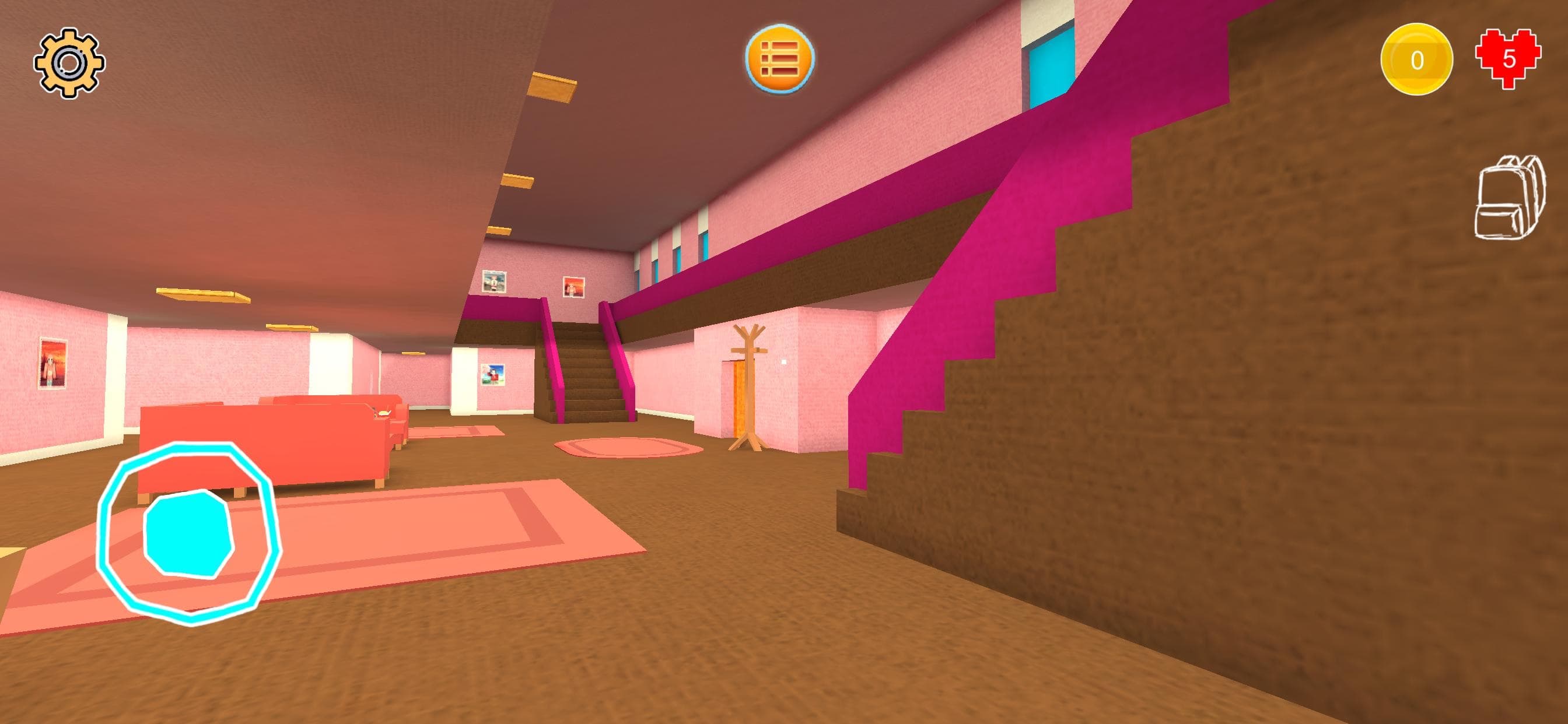 Pink Princess House Craft Game screenshot 3 - screenshot