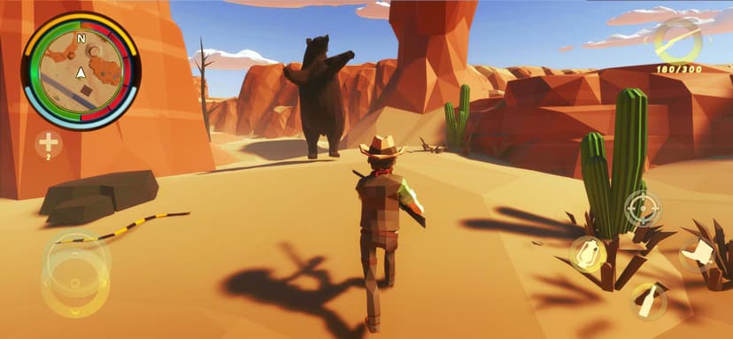 Wild West Polygon Cowboy screenshot 2 - screenshot