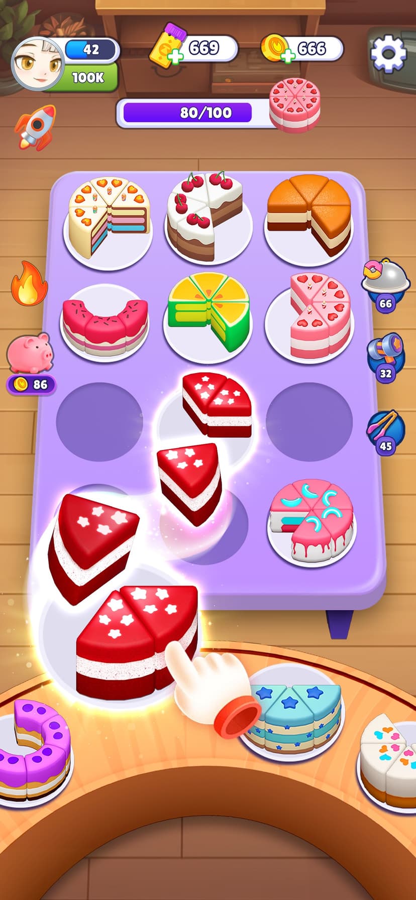 Cake Sort - Color Puzzle Game screenshot 2 - screenshot