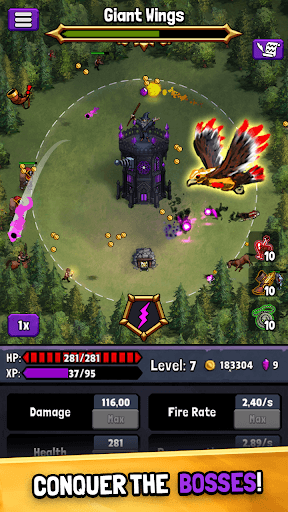 Evil Tower - Idle Defense TD screenshot 4 - screenshot