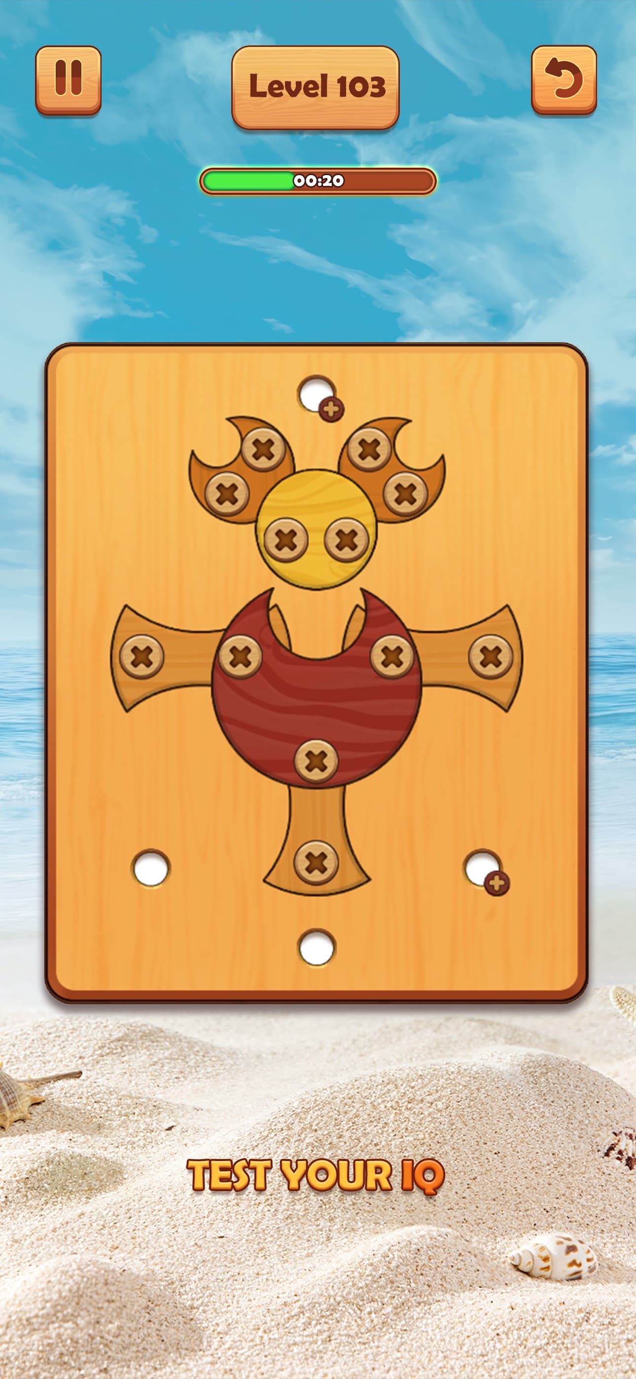 Wood Nuts & Bolts: Unscrew screenshot 3 - screenshot