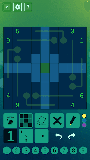Thermo Sudoku screenshot 3 - screenshot