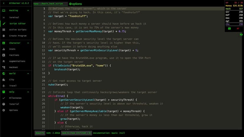 Null - screenshot