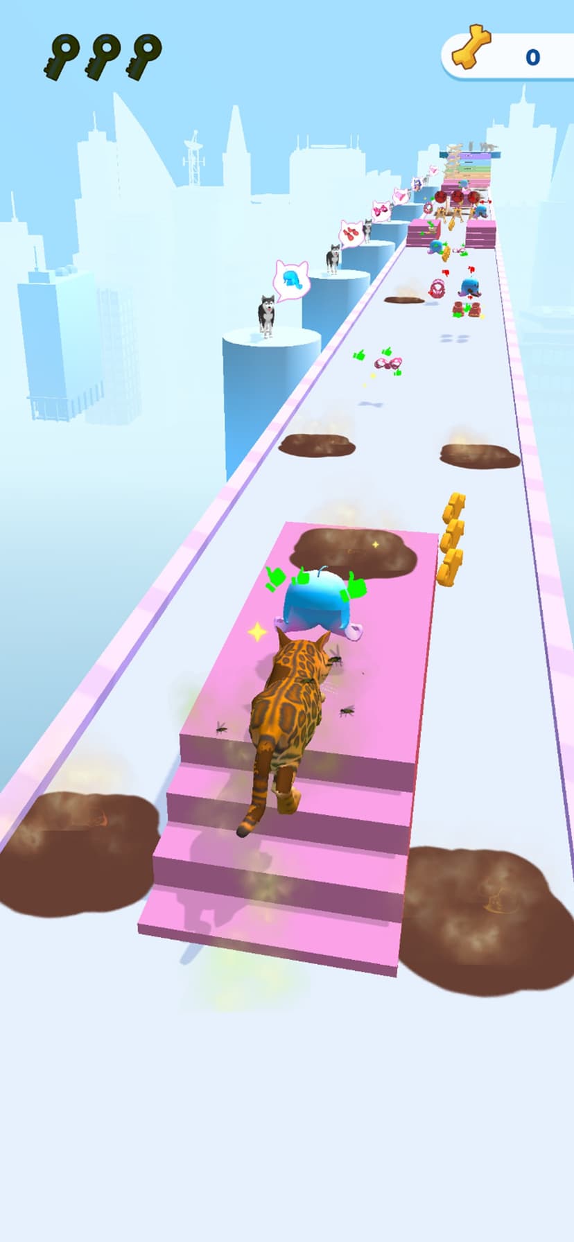 Cats run 3D screenshot 2 - screenshot
