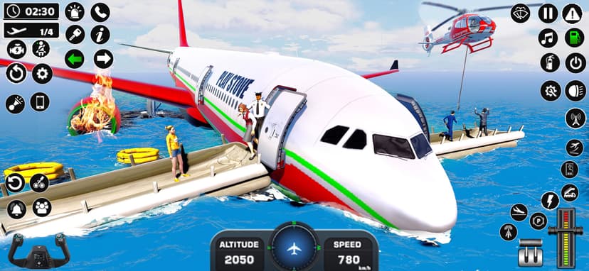 Airplane Flying Simulator 3D screenshot 2 - screenshot