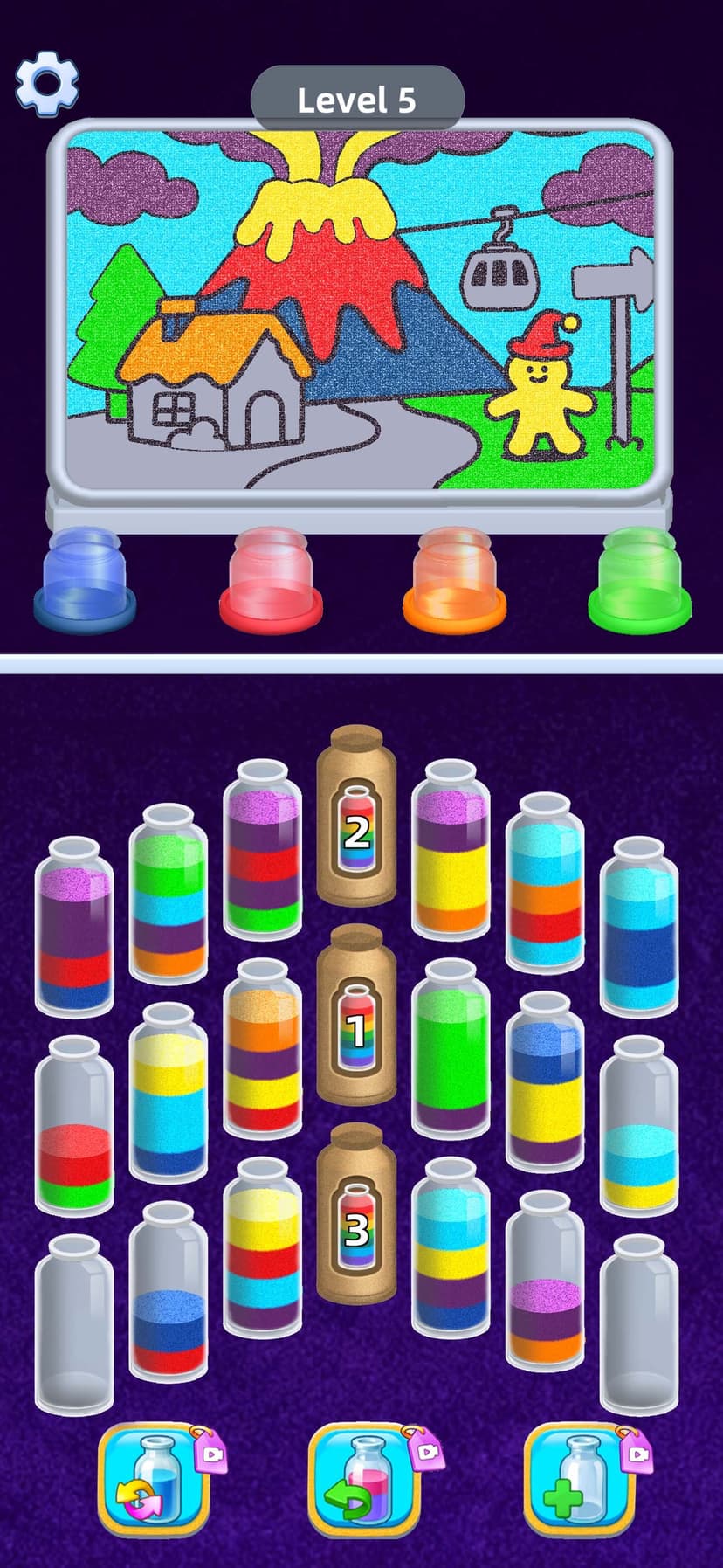 Sand Frenzy - Paint Water Sort screenshot 2 - screenshot