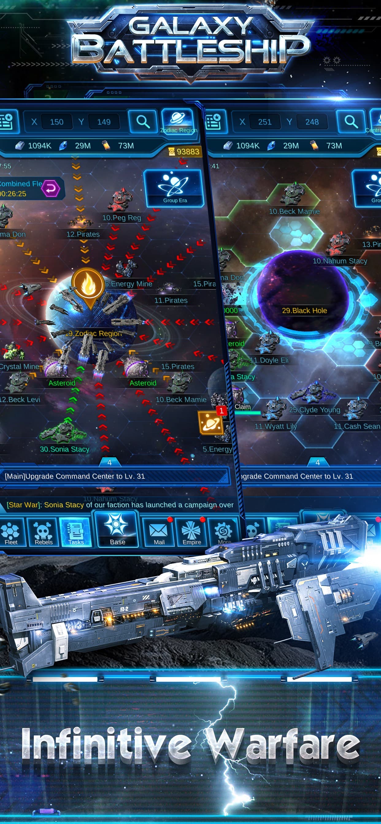 Galaxy Battleship: Conquer screenshot 2 - screenshot