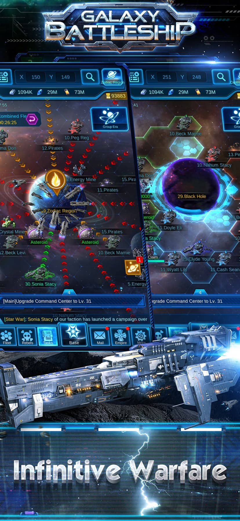 Galaxy Battleship: Conquer screenshot 2 - screenshot