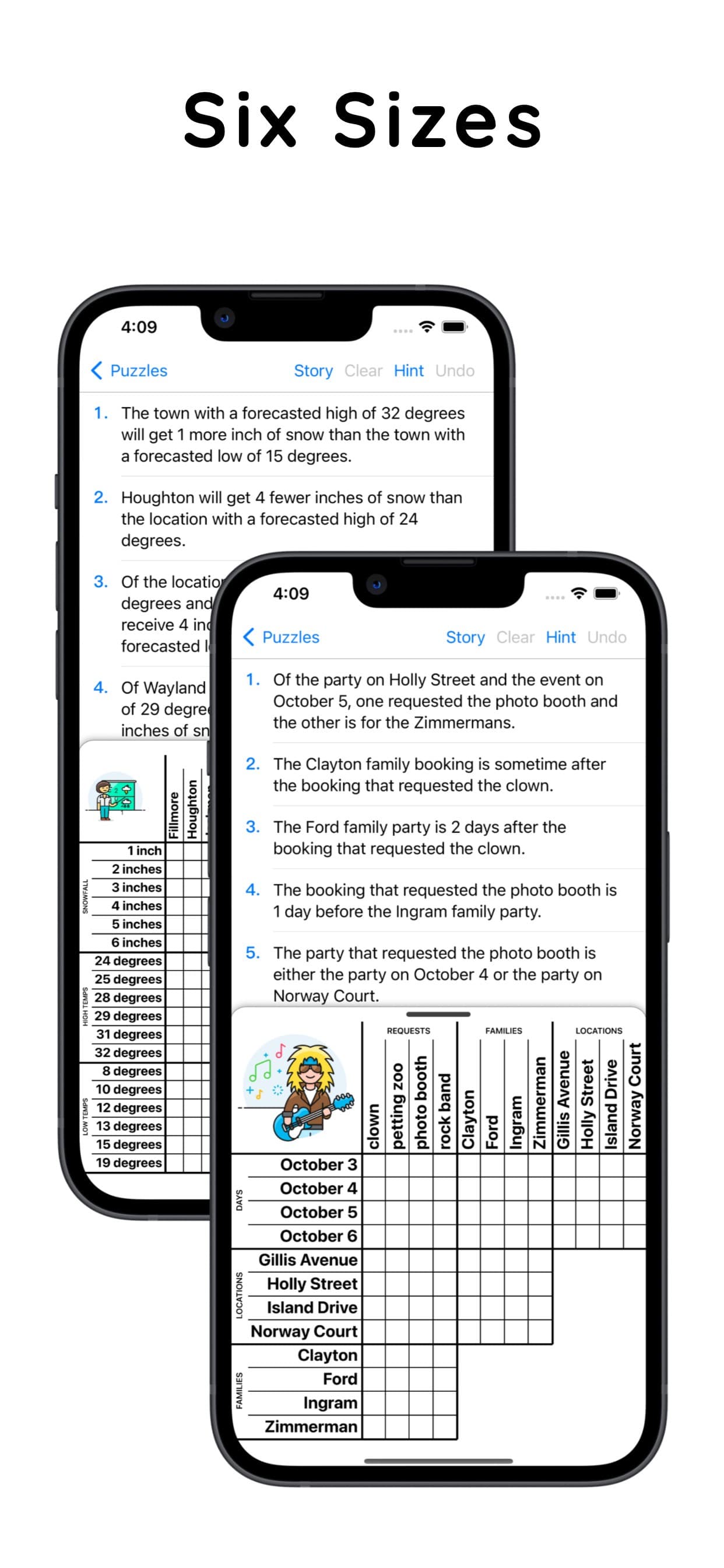 Logic Grid Puzzles screenshot 3 - screenshot
