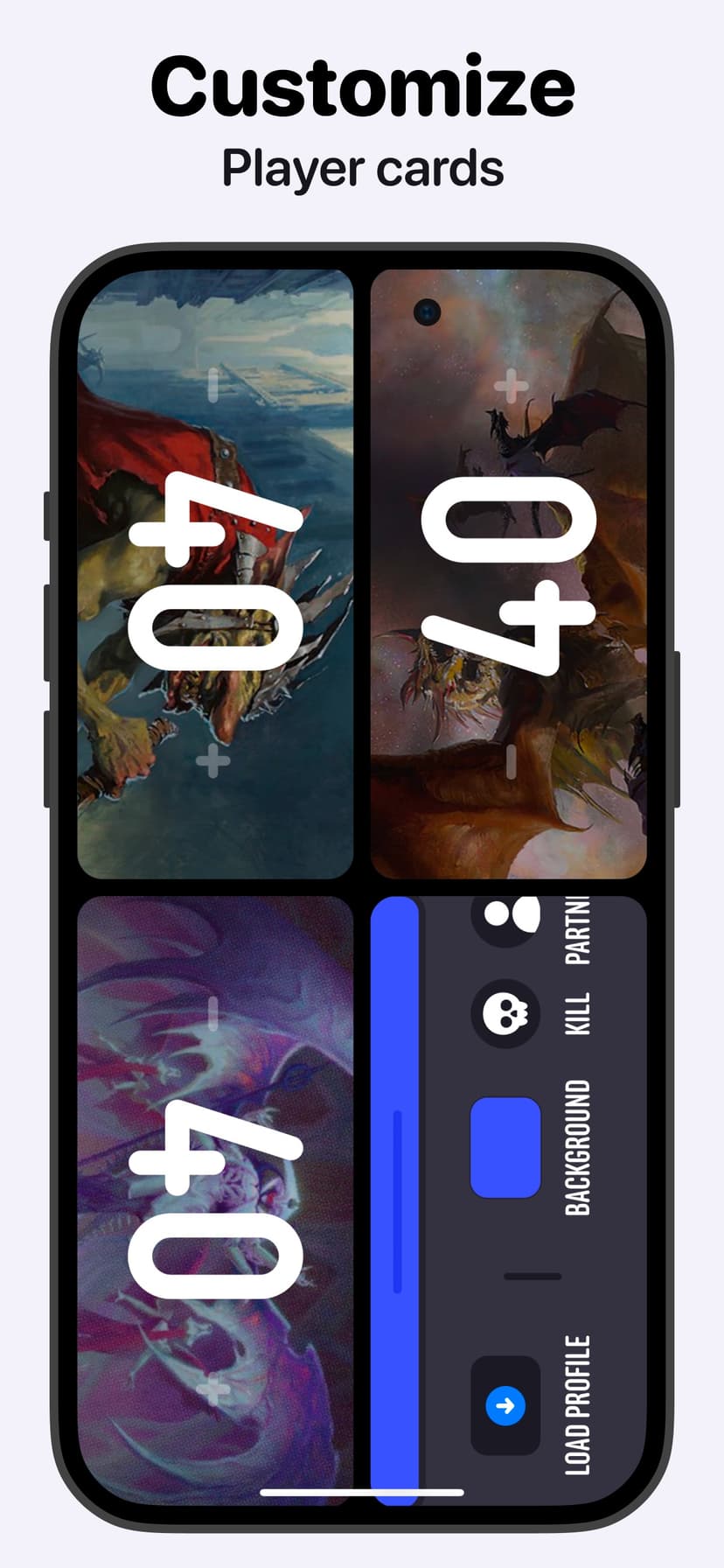 MTG Life Counter App: Lotus screenshot 2 - screenshot
