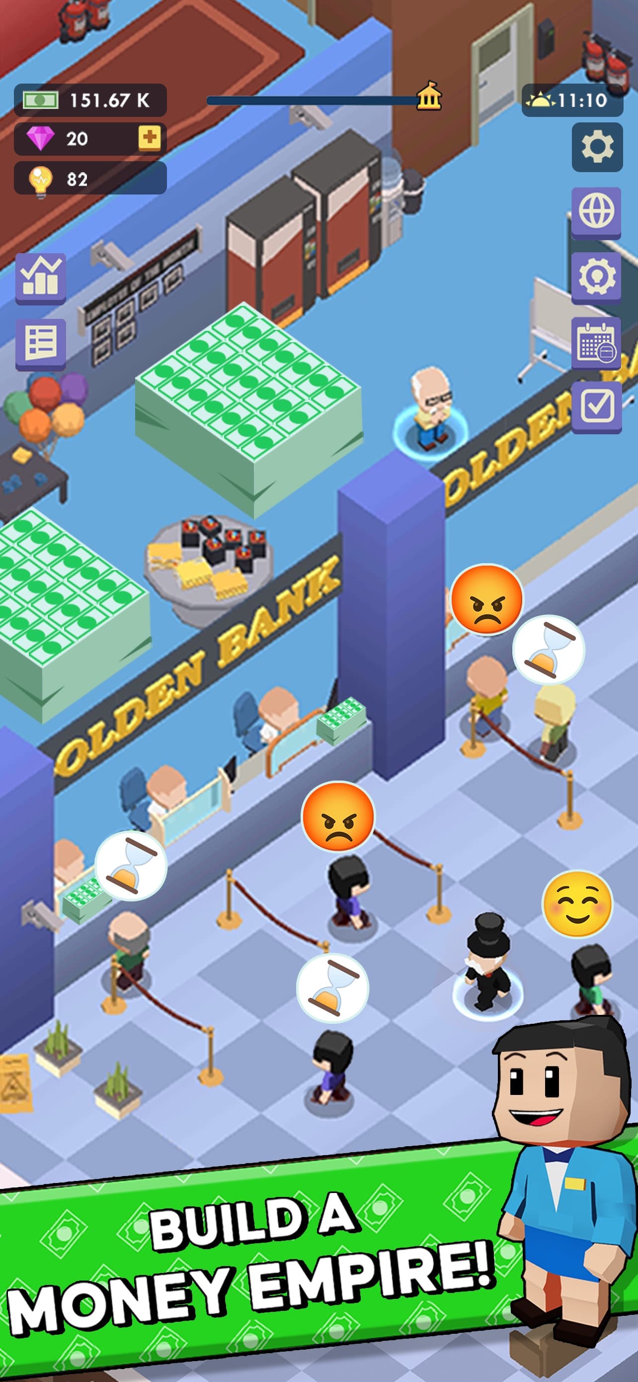 Idle Bank: Money Games! screenshot 3 - screenshot