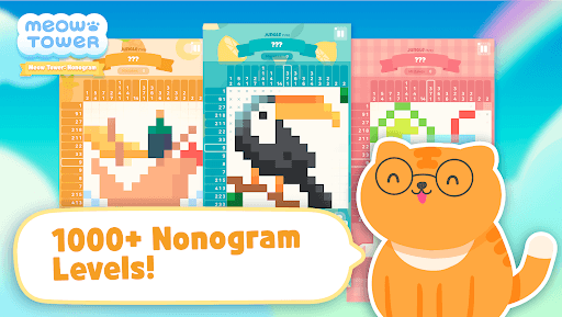 Meow Tower: Nonogram (Offline) screenshot 7 - screenshot