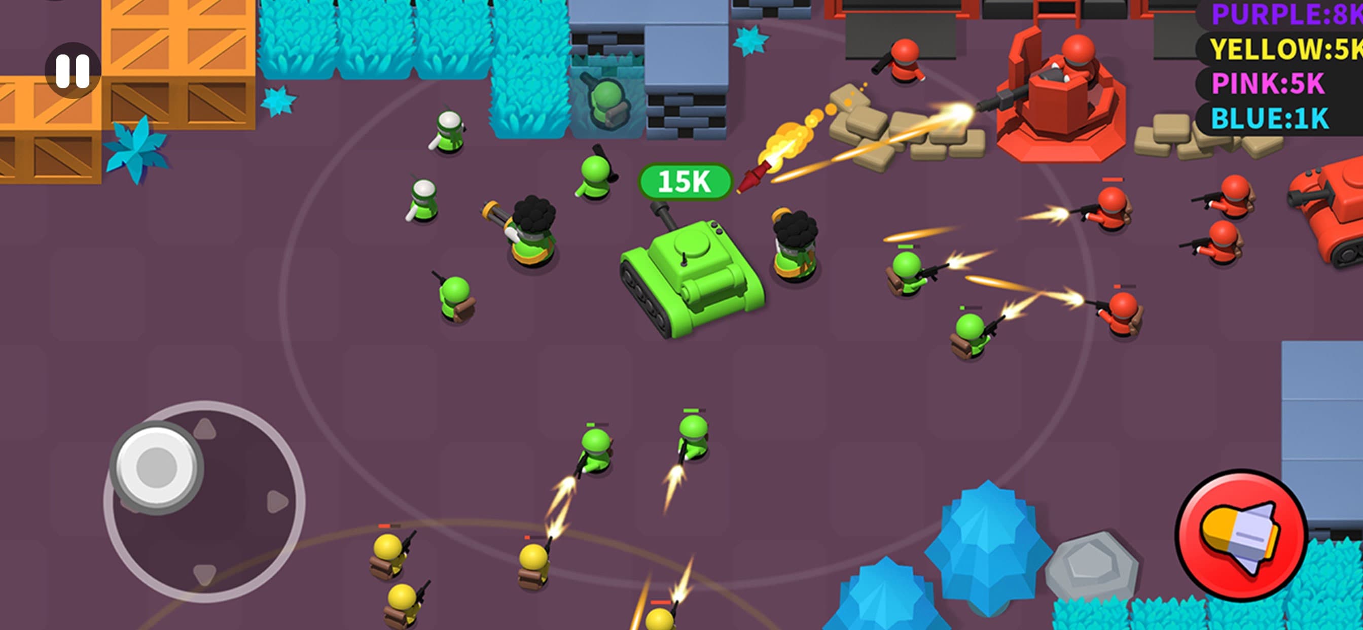 Tanks Brawl 3D screenshot 4 - screenshot