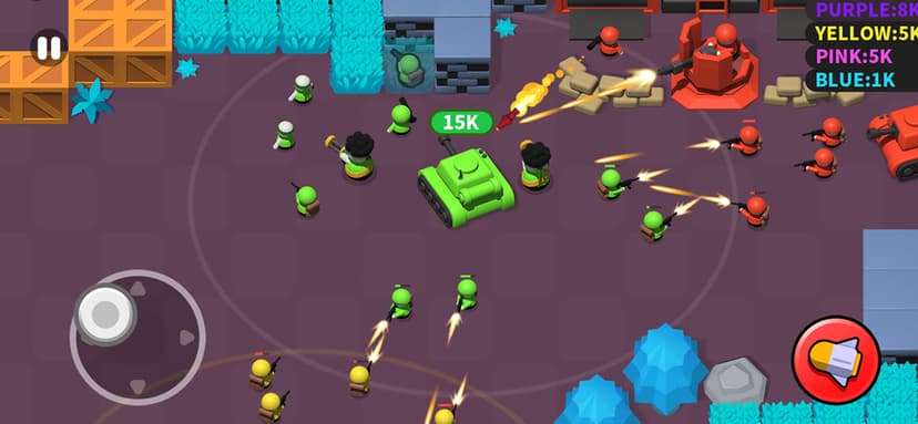 Tanks Brawl 3D screenshot 4 - screenshot