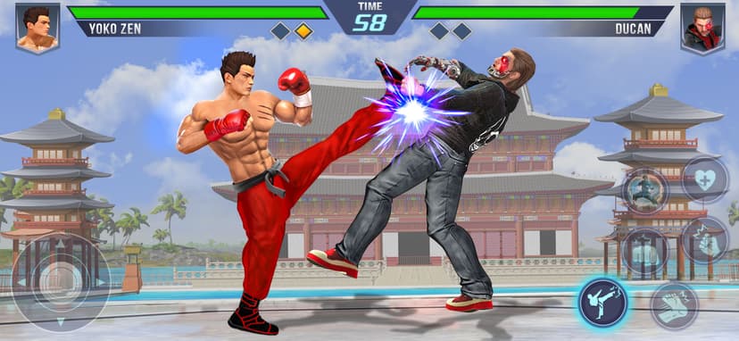 Karate Legends: Fighting Game screenshot 1 - screenshot