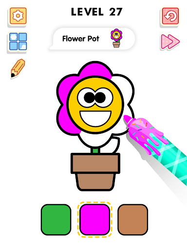 Color & Draw : Satisfying Game screenshot 11 - screenshot