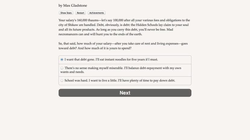 Null - screenshot