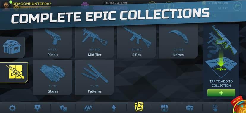 Case Chase Clicker: CSGO Skins screenshot 5 - screenshot