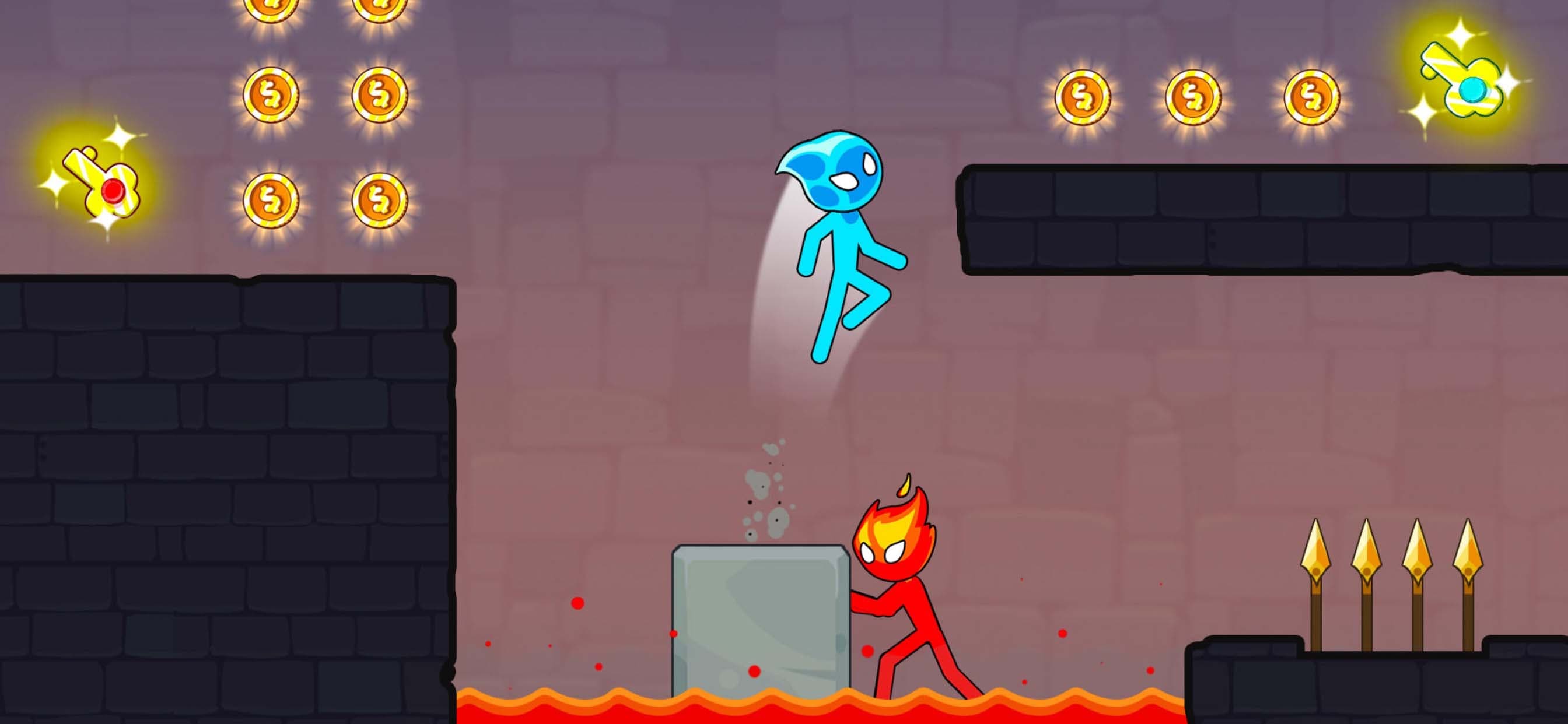 Stick Red boy and Blue girl screenshot 3 - screenshot