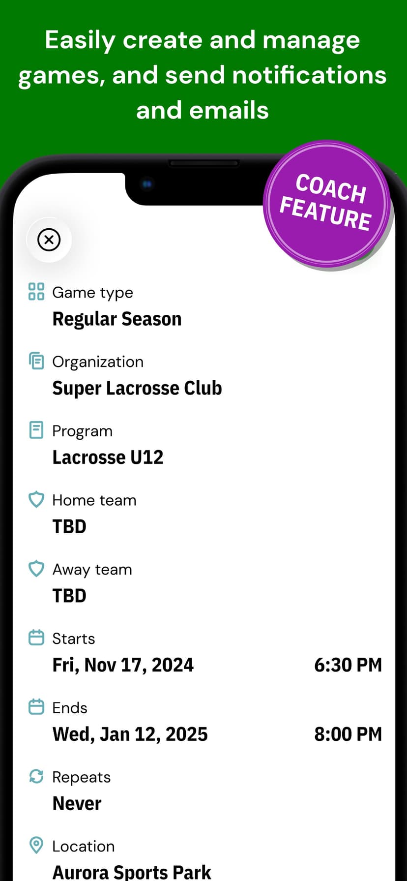 LeagueApps Play screenshot 4 - screenshot