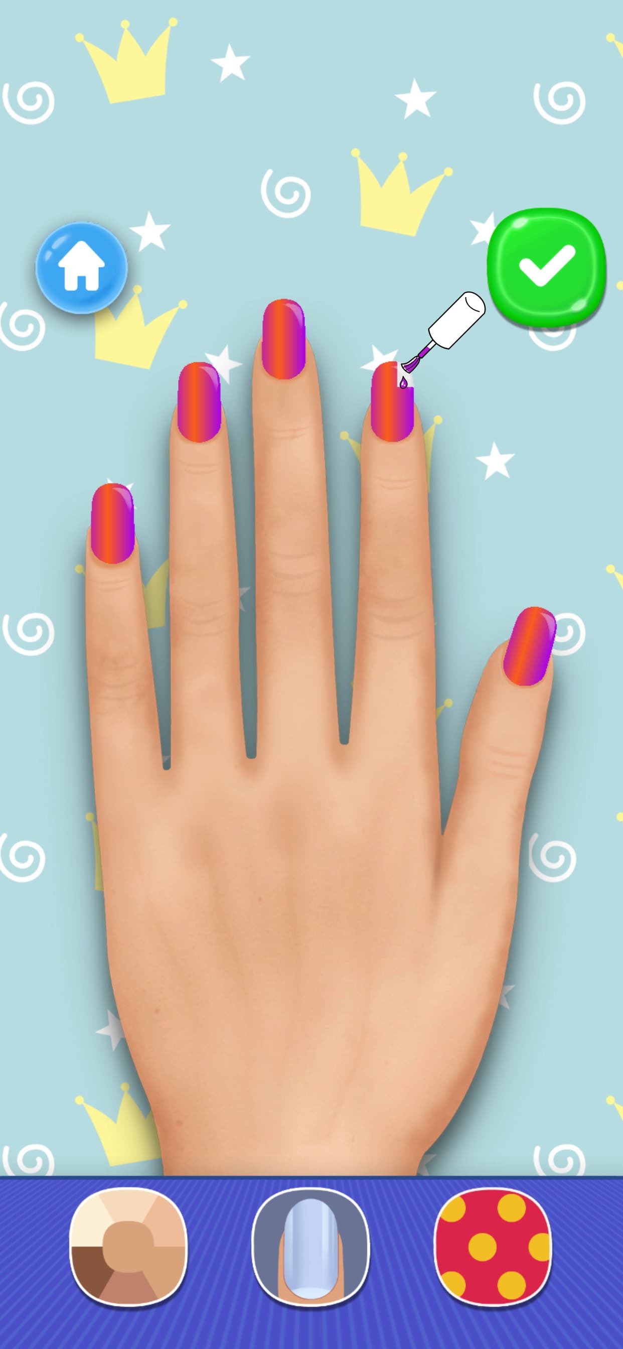 Girls Nail Salon: Paint,Polish screenshot 2 - screenshot