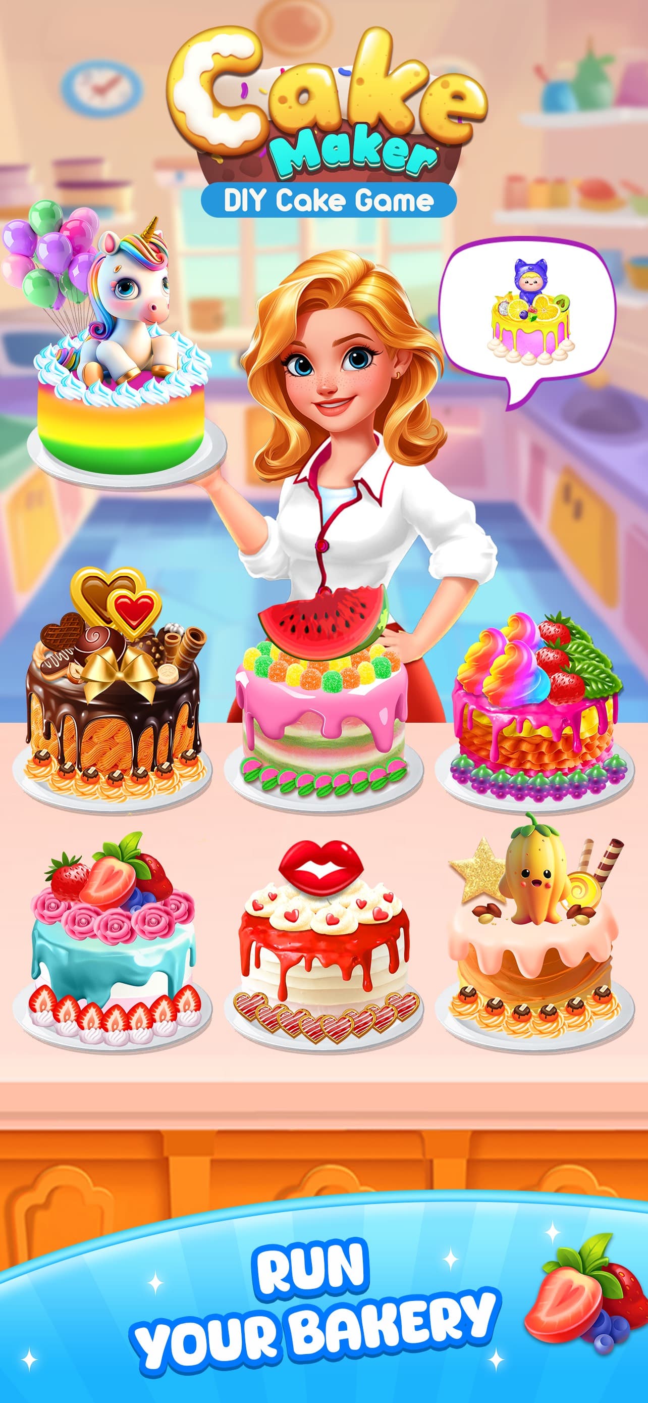 Cake Maker: DIY Cake Game screenshot 6 - screenshot