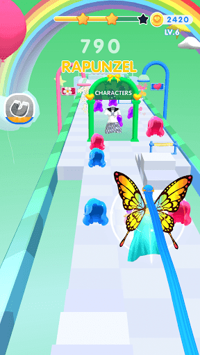 Dancing Hair: Dress Up screenshot 3 - screenshot