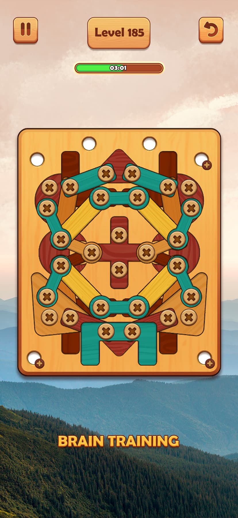 Wood Nuts & Bolts: Unscrew screenshot 4 - screenshot