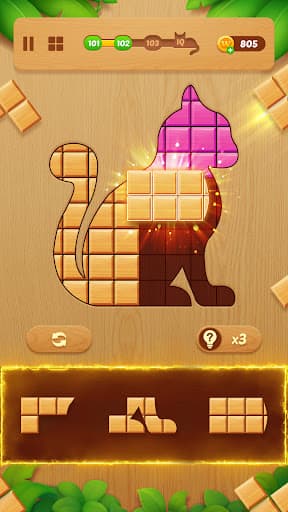 Block Crush: Wood Block Puzzle screenshot 3 - screenshot