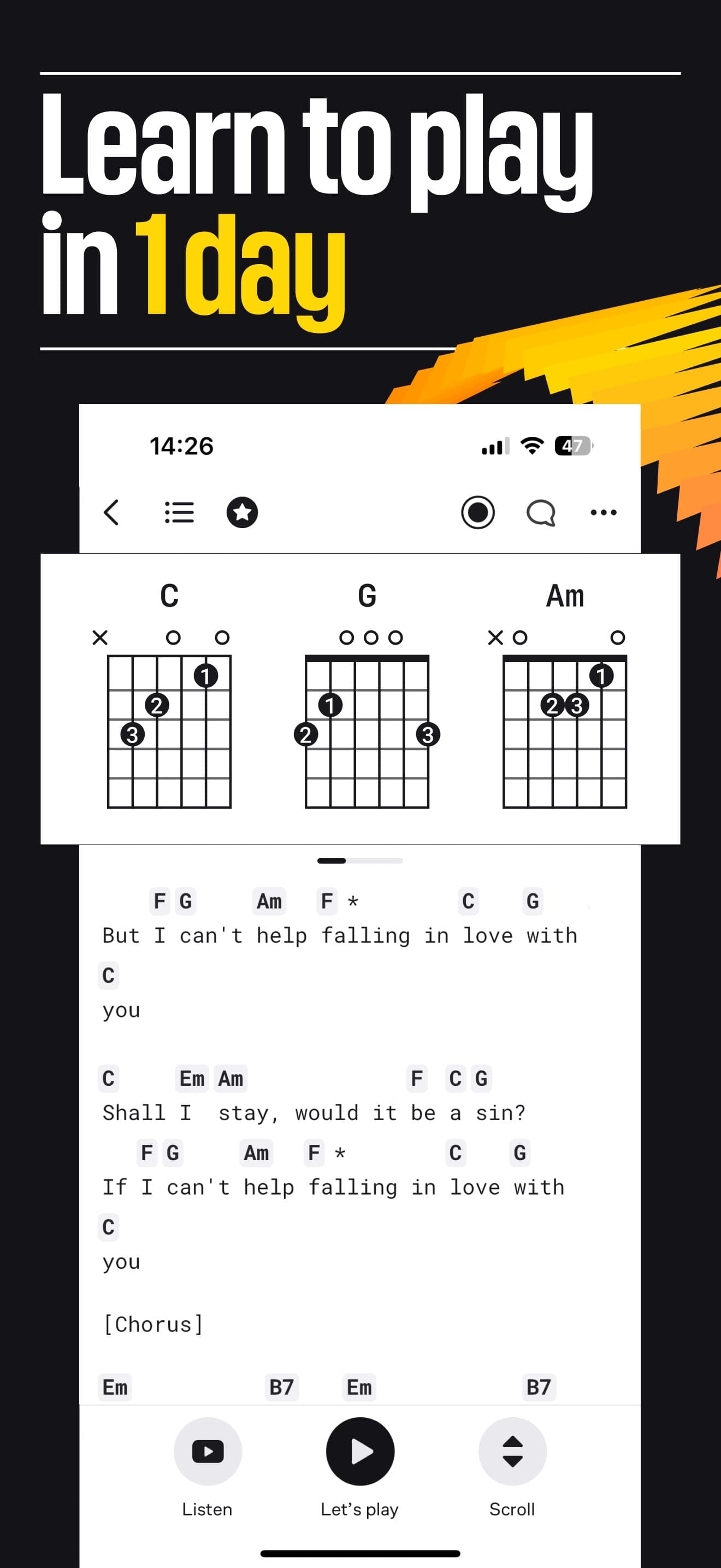 Ultimate Guitar: Chords & Tabs screenshot 1 - screenshot