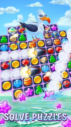Pirates & Pearls: Match, build screenshot 2 - screenshot