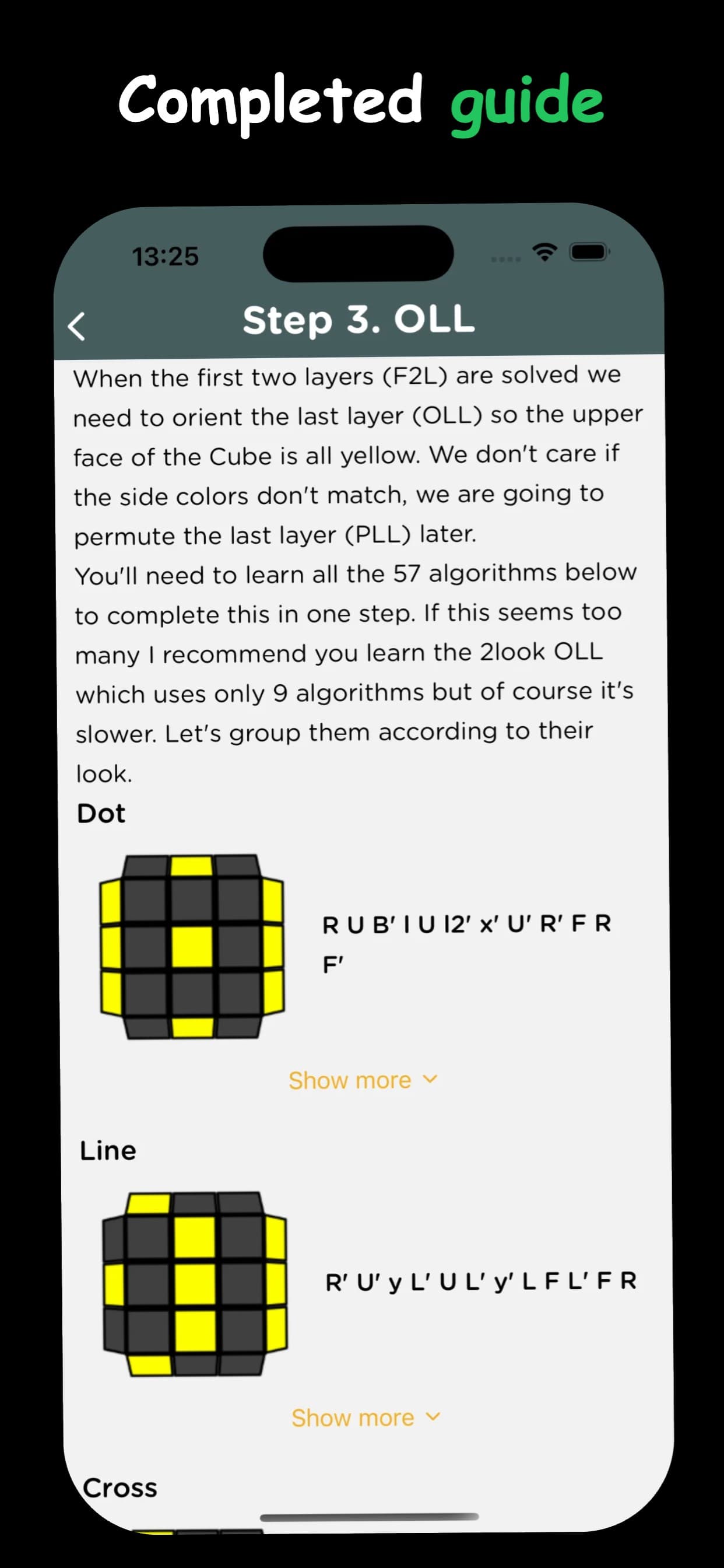 Rubix Cube Solver and Guide screenshot 6 - screenshot