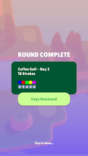 Coffee Golf screenshot 2 - screenshot