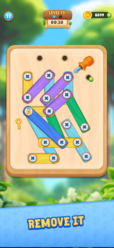 Wood Nuts And Bolts Puzzle screenshot 9 - screenshot