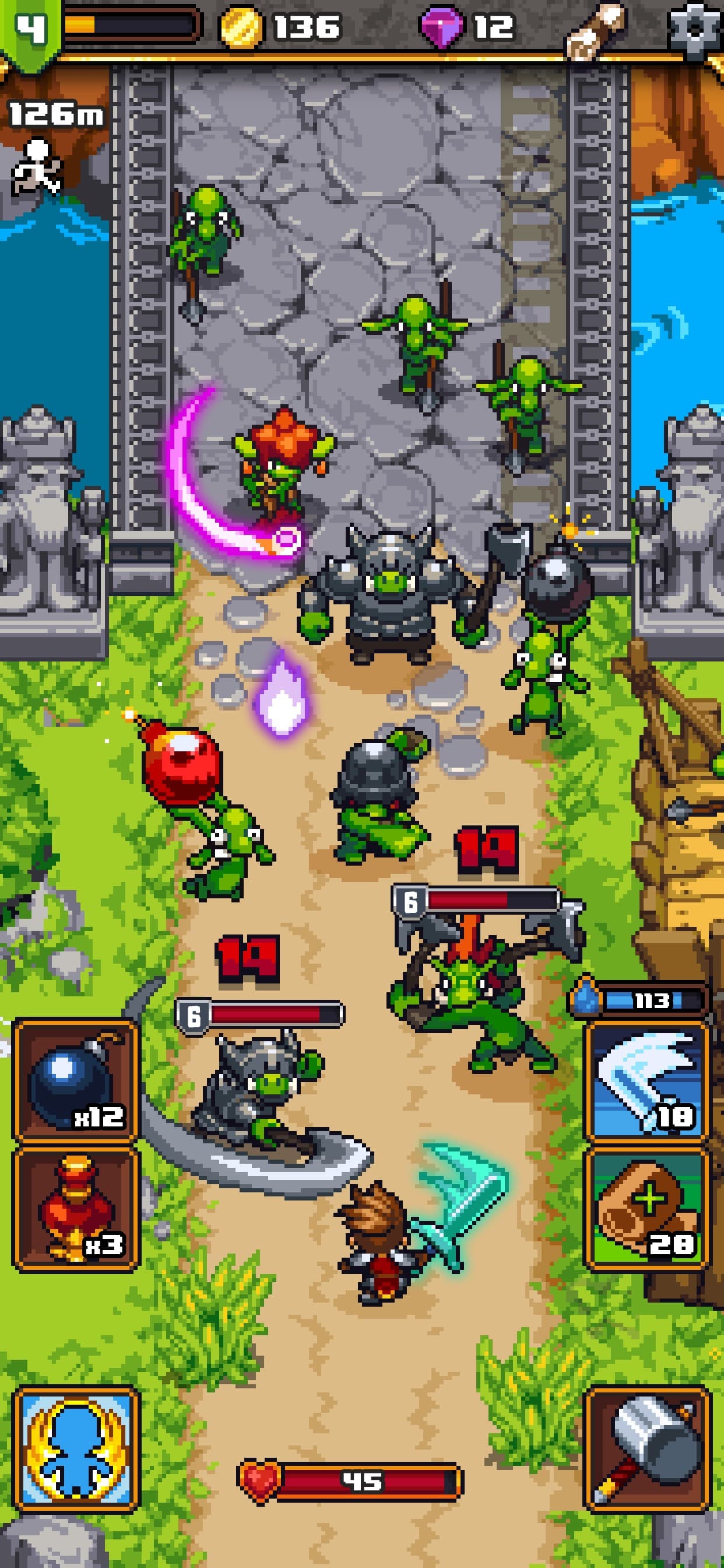 Dash Quest Heroes screenshot 1 - screenshot