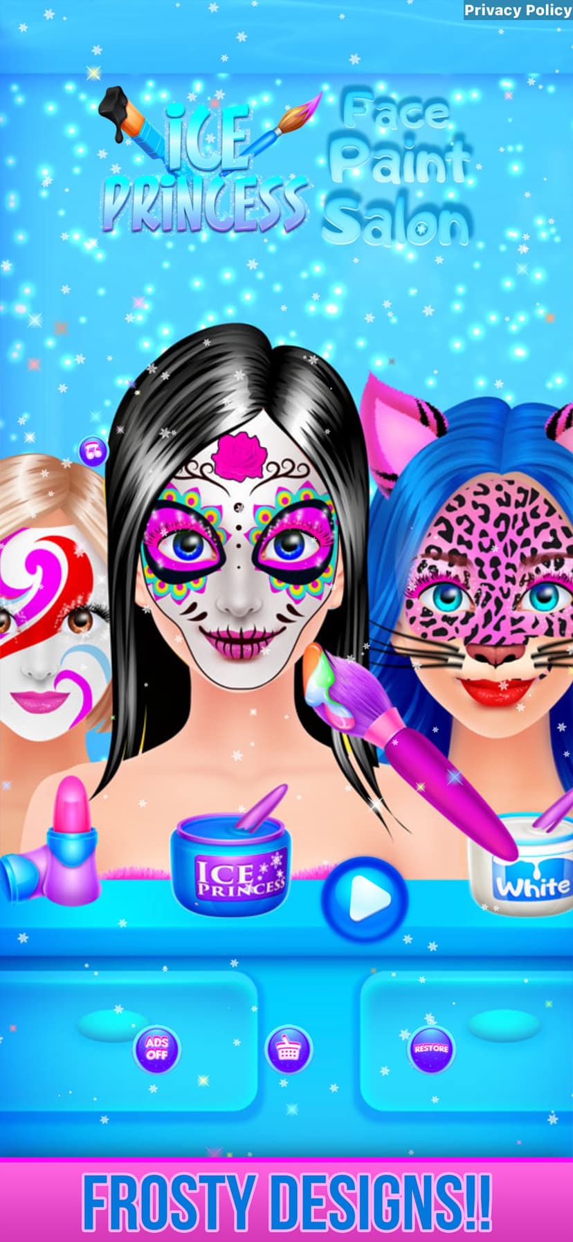 Ice Princess Face Paint Salon screenshot 4 - screenshot