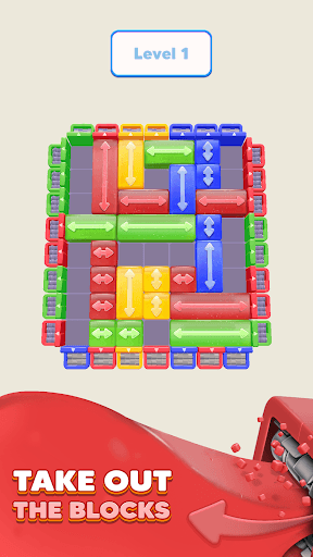 Color Blocks: Slide Puzzle 3D screenshot 1 - screenshot