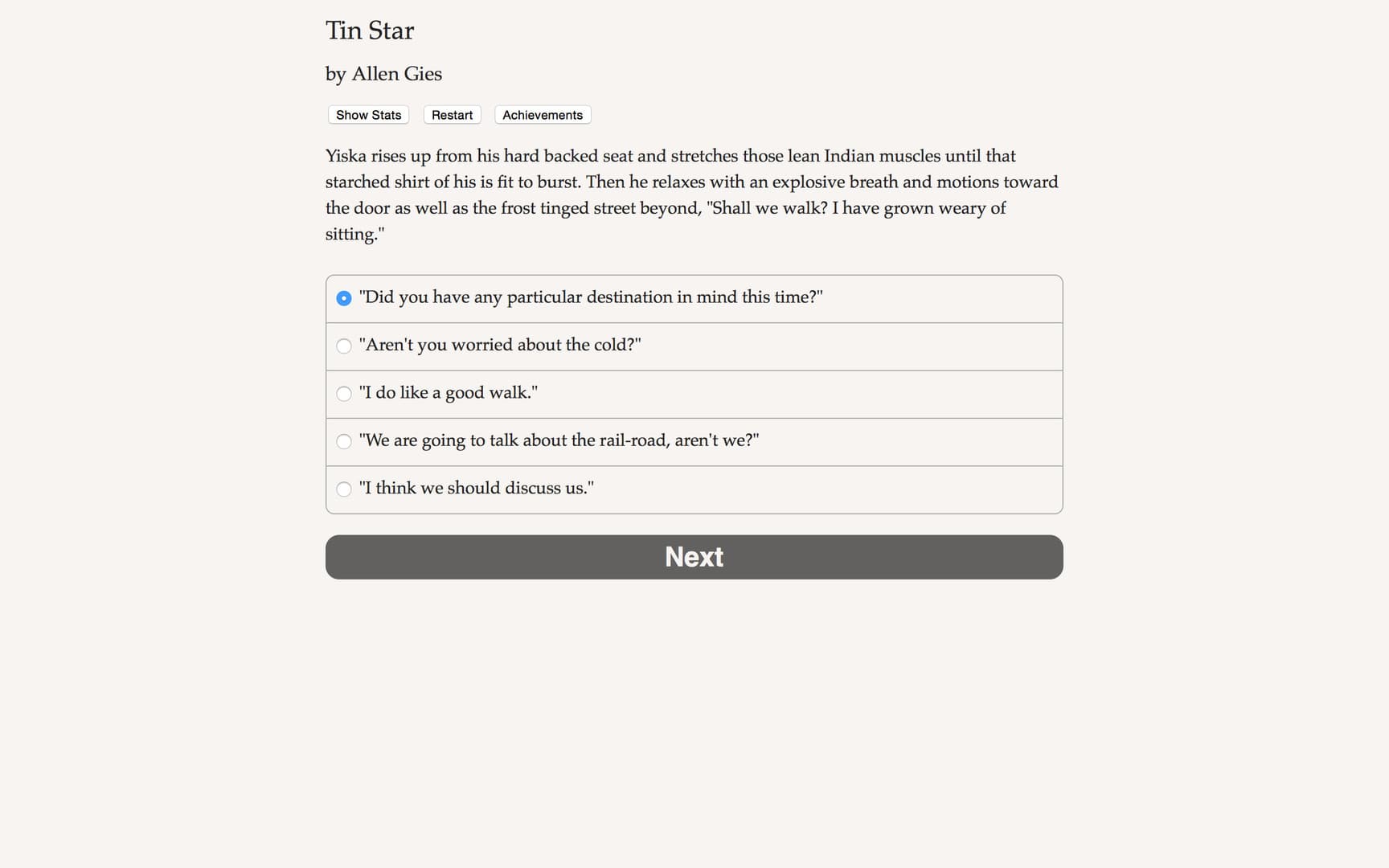 Null - screenshot