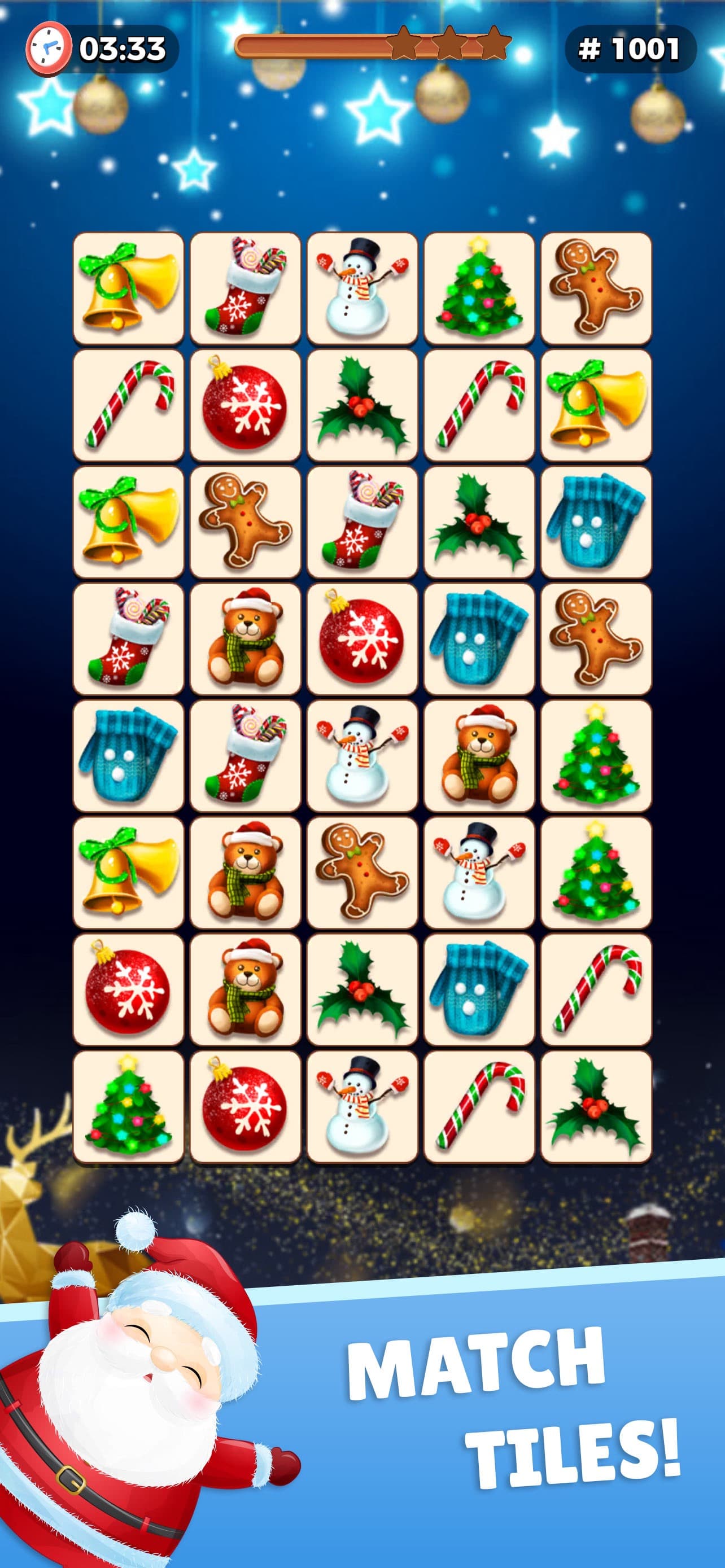 Christmas Tile Connect screenshot 1 - screenshot