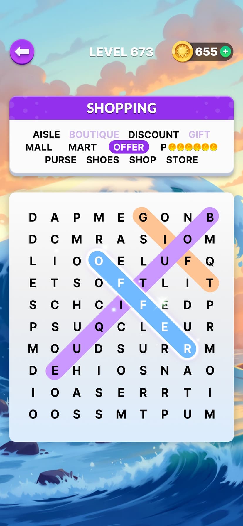 Wordscapes Search - Word game screenshot 4 - screenshot