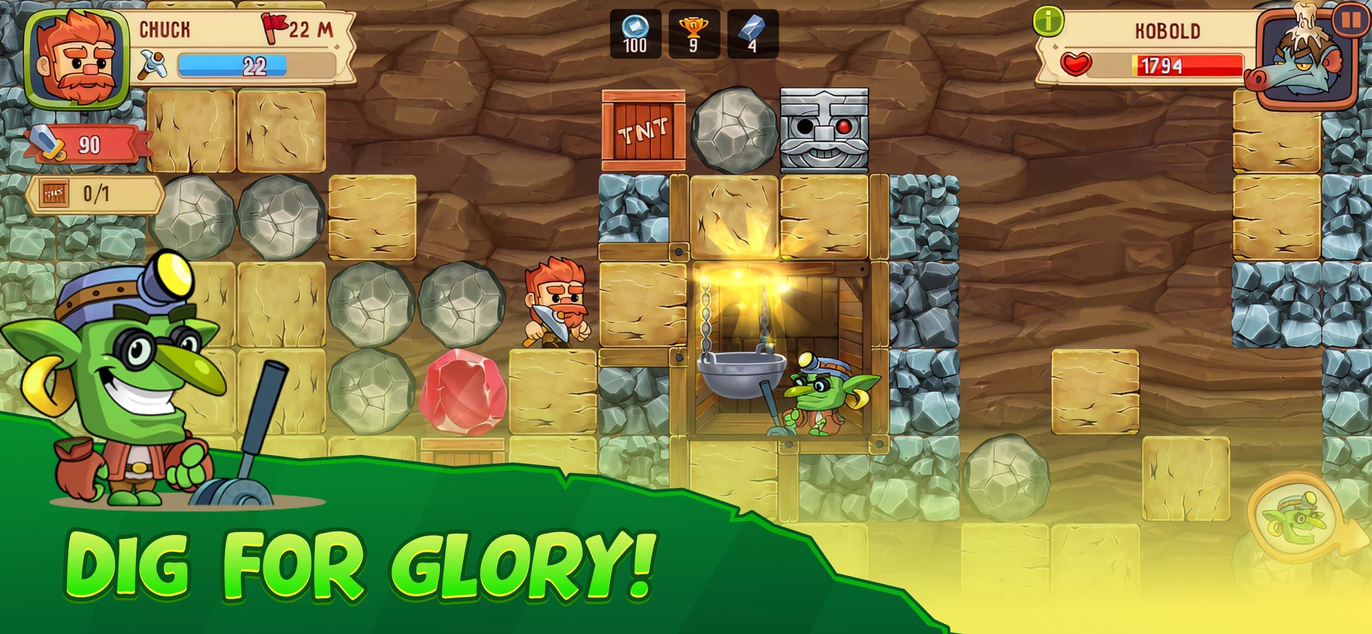 Dig Out! Mine Adventure screenshot 1 - screenshot