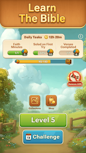Lord’s Word - KJV Bible Puzzle screenshot 6 - screenshot