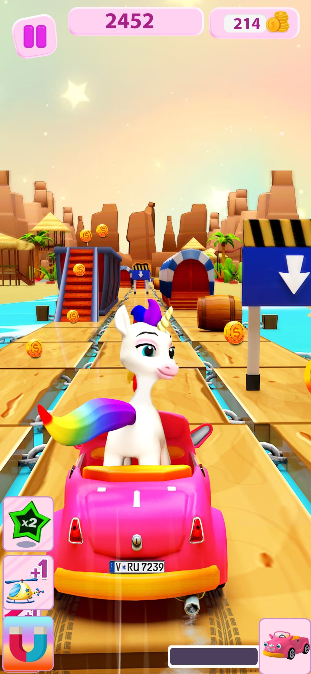 Unicorn Kingdom: Running Game screenshot 5 - screenshot