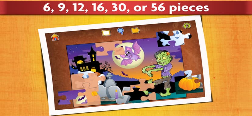 Halloween Kids Jigsaw Puzzles screenshot 2 - screenshot