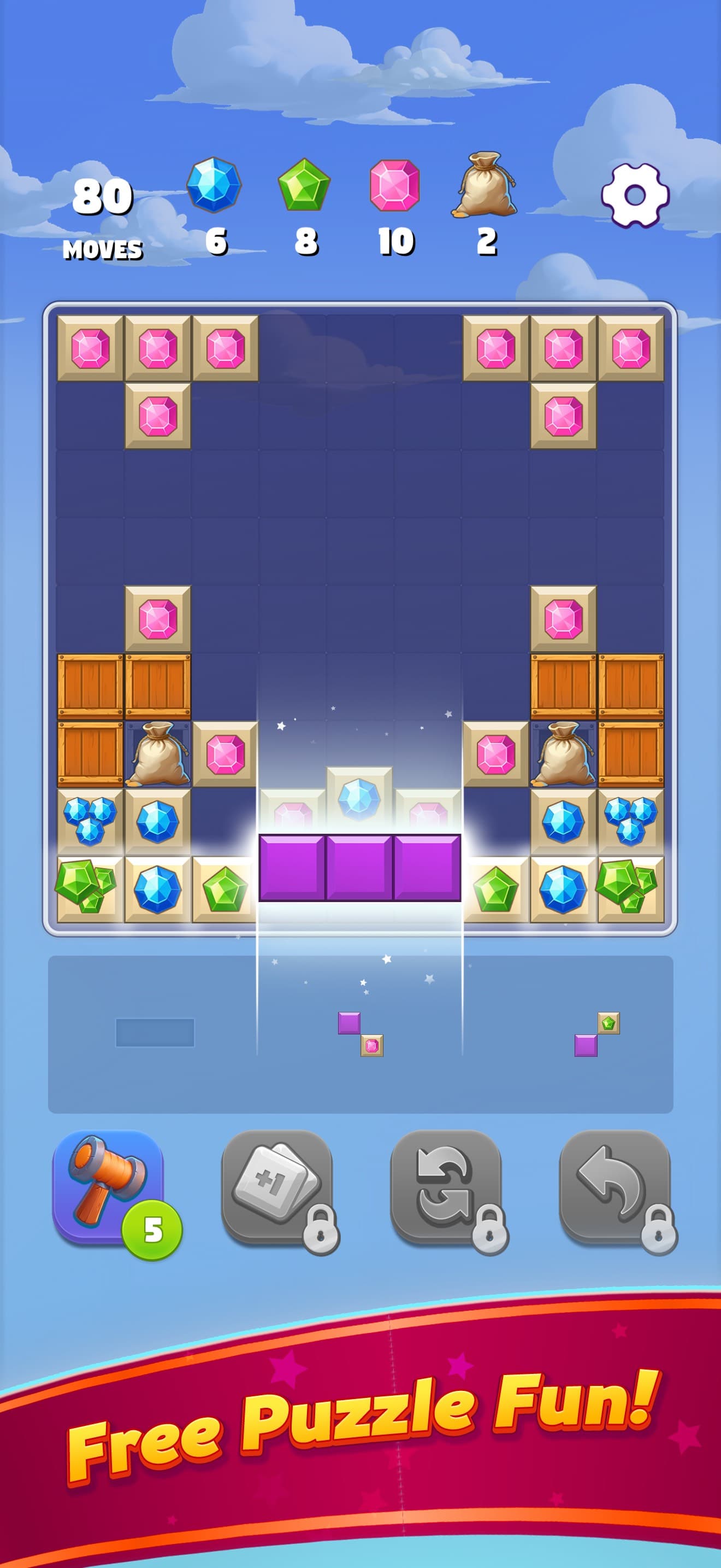 Sky Blocks - flying high saga screenshot 6 - screenshot