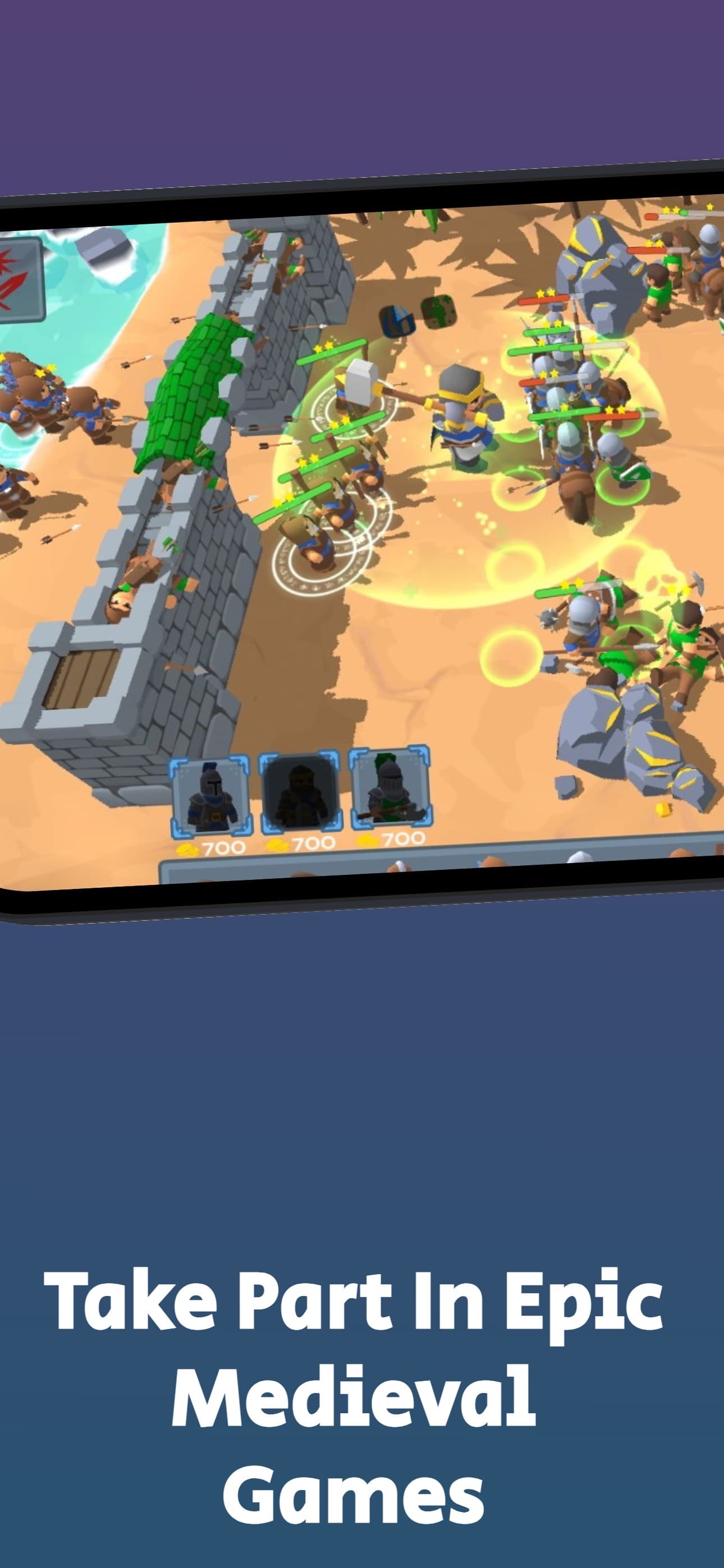 Medieval Games: Empire Battle screenshot 1 - screenshot