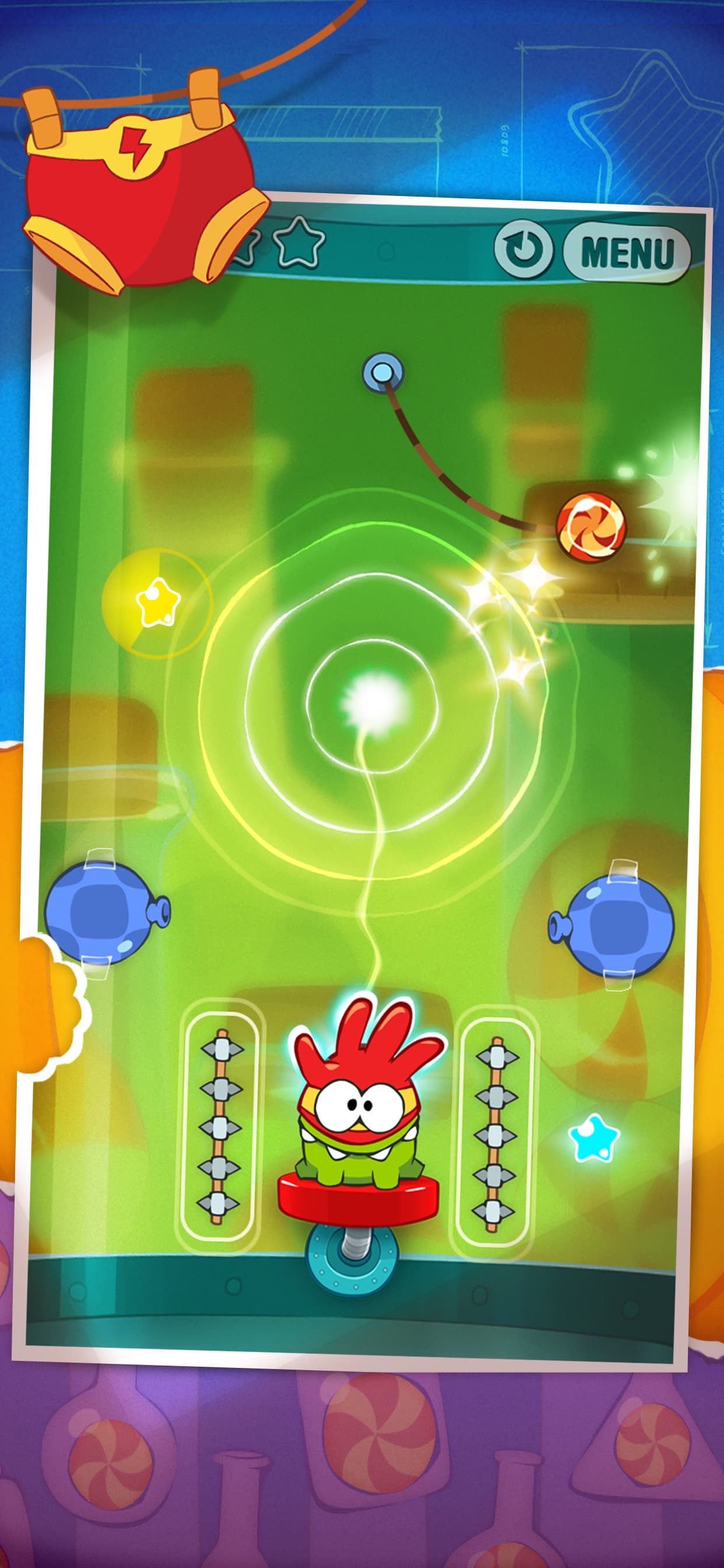 Cut the Rope: Experiments screenshot 1 - screenshot