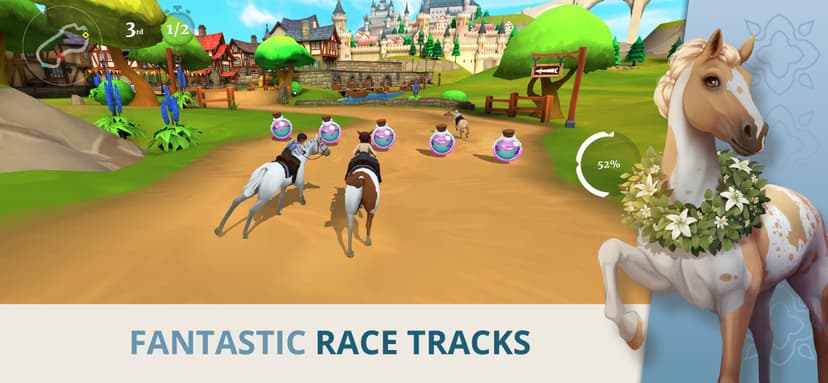 Wildshade Fantasy Horse Races screenshot 1 - screenshot