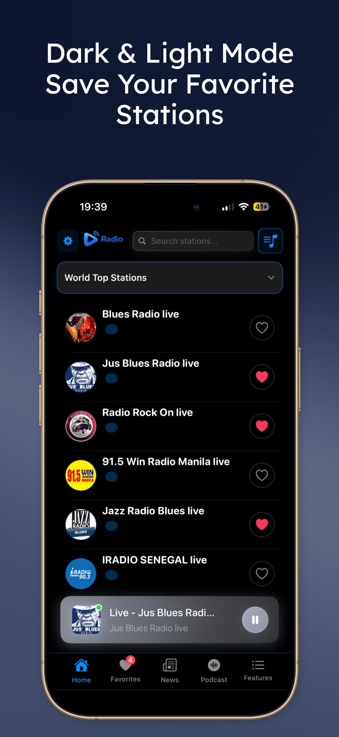Blues Radio FM & Live Music screenshot 3 - screenshot