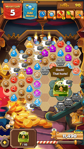 Monster Busters: Hexa Blast screenshot 5 - screenshot